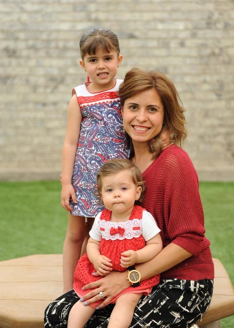 María Emilia, Inés y Ana Lucía.