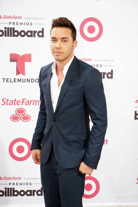 Prince Royce hizo su aparición los premios Billboard de la Musica Latina 2015.