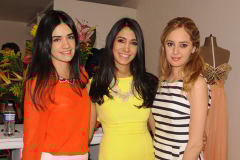 Ana Sofía, Bedia y Yessica.
