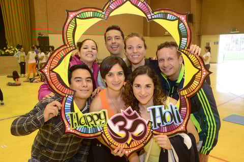 Carlos, Gaby, Yareb, Marilú, Andrea, Laura y Beto.