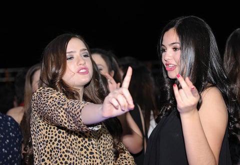 Ana Paula y Sofía.