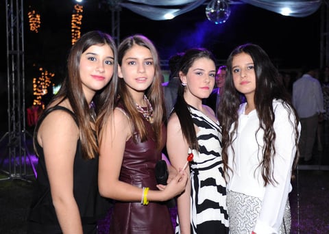 Ángela, Frida, Monse y Ángela.
