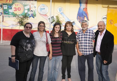 02052015 Violeta, Sabrina, Cecy, Aurora, Rogelio y César.