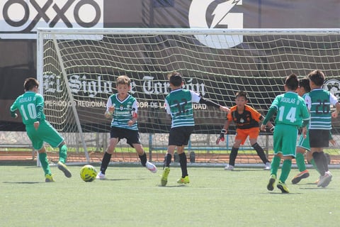 En el último día de actividades de la Copa Santos-Peñoles se vivieron intensos encuentros.