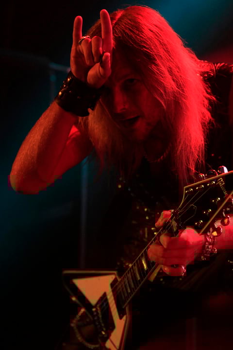 Judas Priest concluyó este recital con sus temas como Hellion/Electric eye, You've got another thing coming, Painkiller.