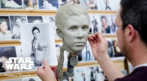 El museo Madame Tussauds compartió el proceso para elborar a los personajes de cera.