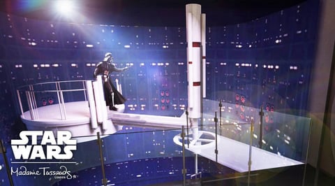 Los famosos personajes de la saga Star Wars llegaron al museo Madame Tussauds de Londres.