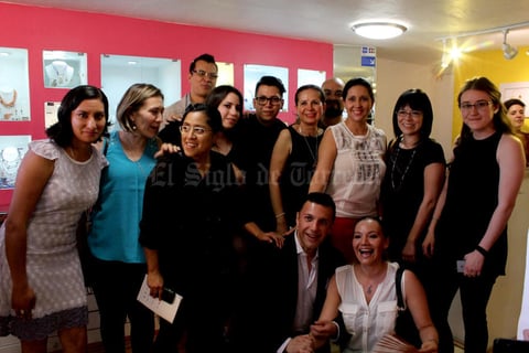 13052015 Francisco Moyao, Pineda Damián, Arturo Chávez, Yosh, Isela Robles, Carolina Castelán, Noemí Buendía y Mariana Barranco.