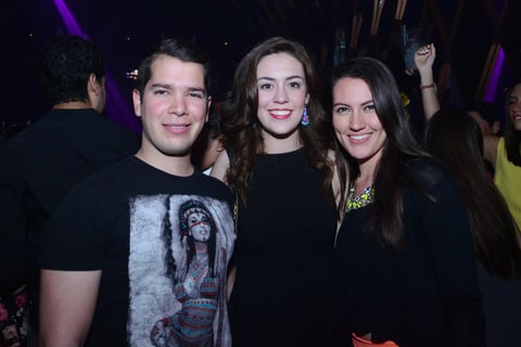 Jorge, Laura y Selene.