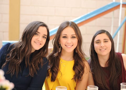 Marifer, Sandra y Marcela.