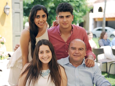 Salma, Eduardo, María Elisa y Chuy.