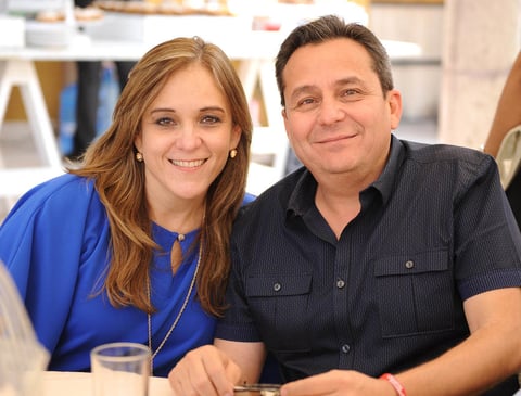 Sandra y Víctor.