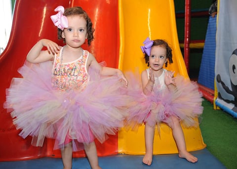 Las lindas festejadas.