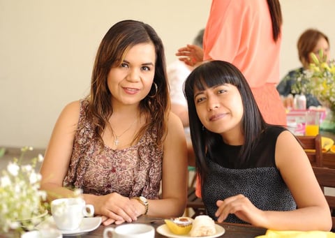 Rosario y Angelina.