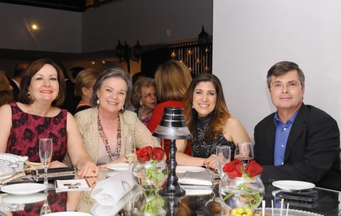María Isabel, Lucrecia, Sofía y Bernardo.
