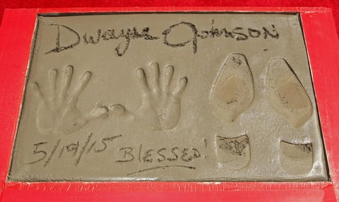 Johnson es el galardonado número 283 en el famoso teatro.