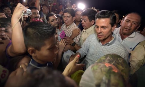 El mandatario expresó su solidaridad a los ciudadanos.