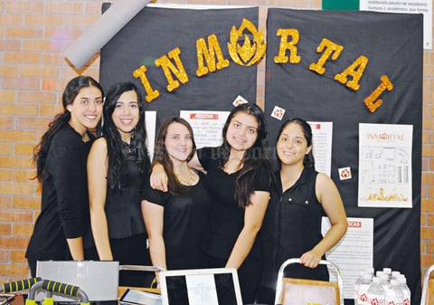 25052015 Dafne, Luisa, Raissa, Lorelei y Sofía.