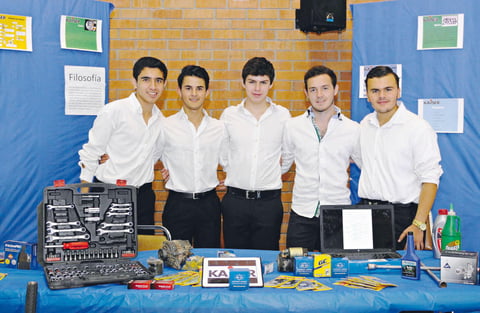 25052015 Iván, Diego, Gerardo, Jorge y Guillermo.