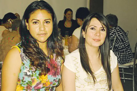 25052015 EN CELEBRACIóN.  Perla Ojeda y Alejandra Vela.