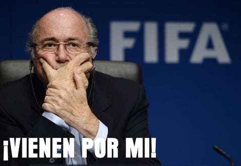 Finalmente la duda queda en el aire, ¿irán tras el mandamás de la FIFA?