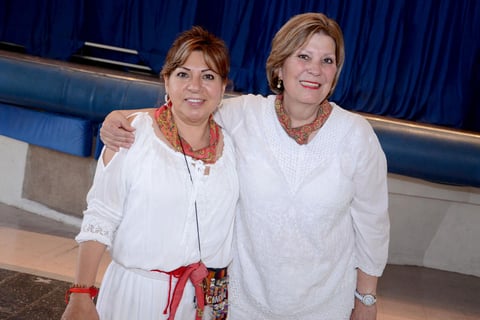 27052015 Martha Olivares y Blanca Garza.