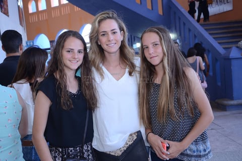 Arantza, Luisa y Manuela.