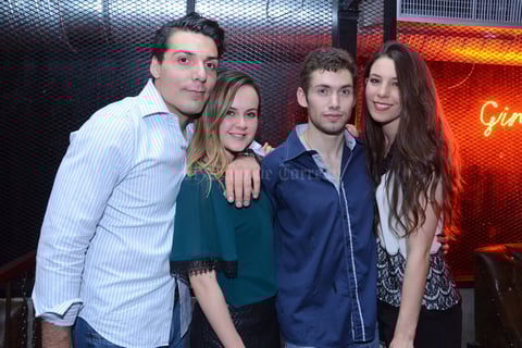 Oswaldo, Yamile, Bryan y Sophia.