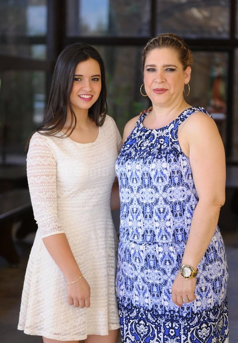 Ale y Gabriela.