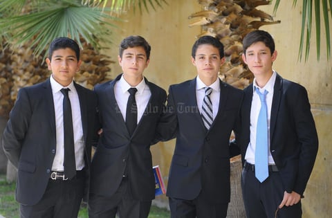 Javier, Ricardo, Luis y Eduardo.