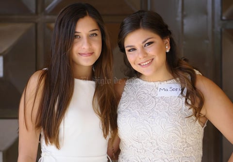 Paty y María Sofía.