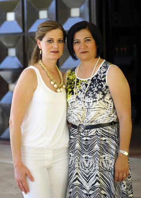 Saida y Lourdes.