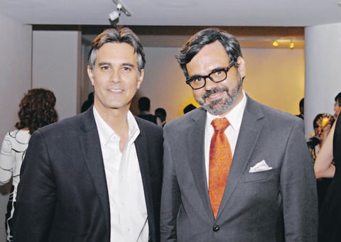 30052015 POSAN PARA LA FOTO.  Rafael Rebollar y Antonio Méndez Vigatá.