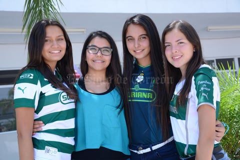 01062015 Sofía, Andrea, Michelle y Marisela.