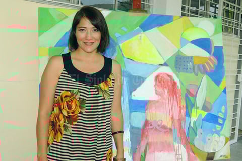 01062015 Julia Karina Mejía, la expositora.