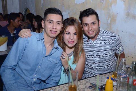 Eduardo, Alicia y Fernando.