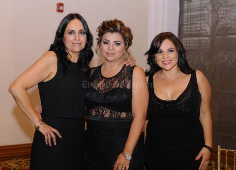 Ana Tere, Marcela y Rosy.