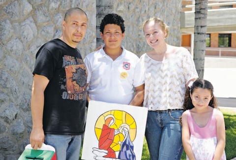 14062015 Raúl, Raúl, Nancy y Abril.