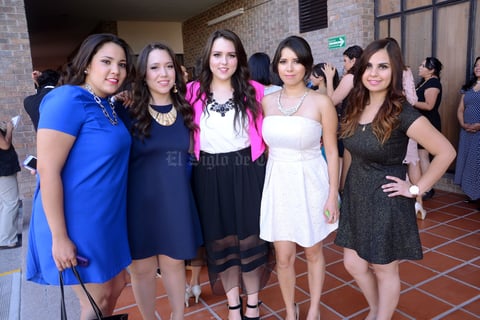 Claudia, Pamela, Lety, Cristy y Vanessa.