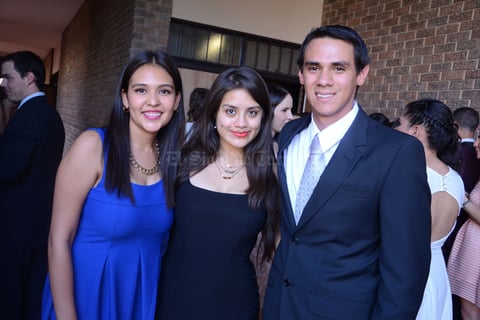 Milagros, Frida y Ramiro.