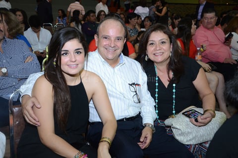 Pamela, Armín y Gaby.