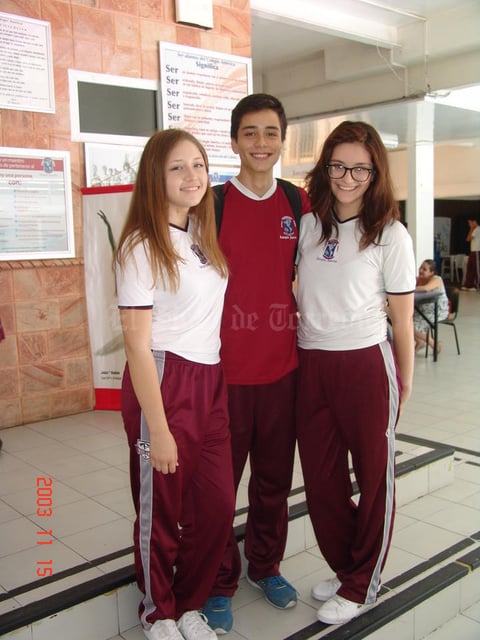 15062015 Paola, Max y Paulina.