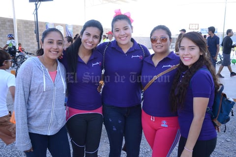14062015 Sofía, Angie, Michelle, Jenni y Perla.