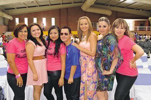14062015 Silvia, Laura, Karen, César, Miriam, Yadira e Isela.