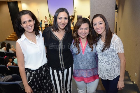 16062015 ENTRE AMIGAS.  Tita, Érika, Brenda y Carla.