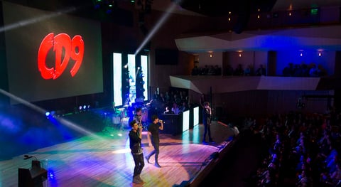 Ángel curel de CD9 fue una de las canciones galardonadas y también fue presentada en vivo.