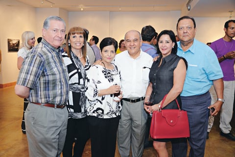 22062015 Román, Nena, Cecy, Ricardo, Rocío y César.