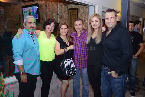 Javier, Lulú, Raquel, Igor, Denisse y Alfredo.