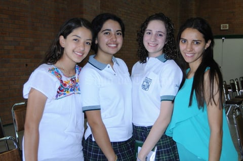 26062015 Luisa, Liliana, Mayté y Sofía.