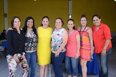 30062015 Mariana, Libe, Luzma, Blanca, Paty, Judith y Elizabeth.